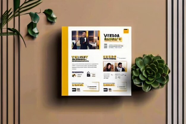 Corporate BiFold Brochure Template Business Corporate Bifold Brochue Template Professional