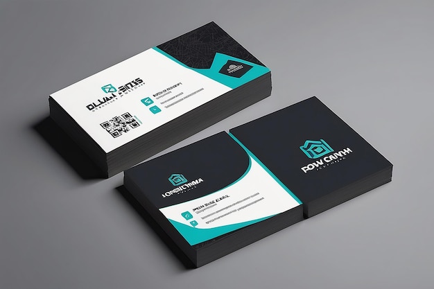 Corporate Business Card Design minimal creative Business card template design