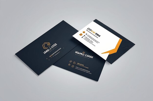 Corporate Business Card Design minimal creative Business card template design