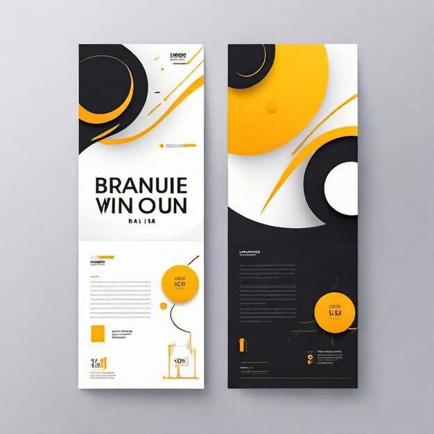 Corporate Business Flyer poster design layout background template flyer in A4 size Vector