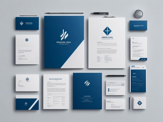 Photo corporate company profile brochure annual report booklet business proposal layout concept design