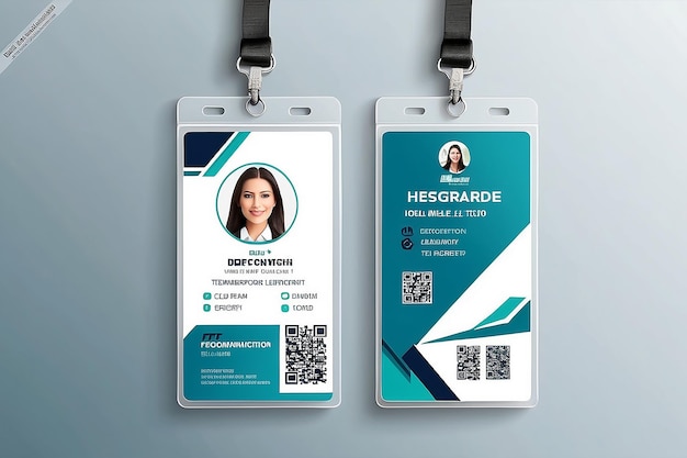 Corporate ID Card Design Template