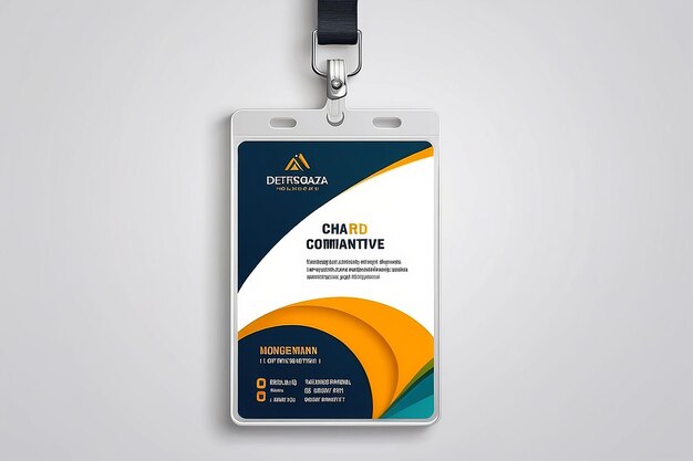 Corporate ID Card Design Template