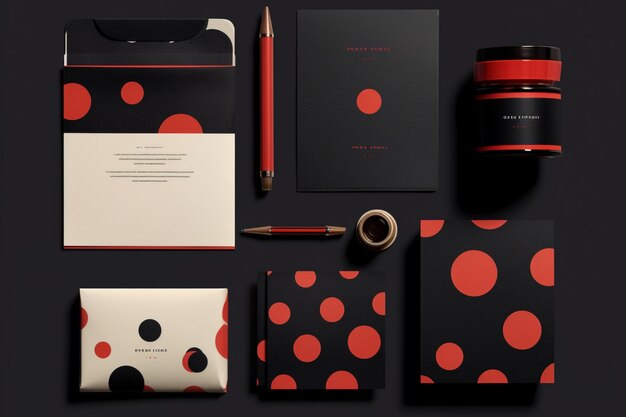 Photo corporate identity design template