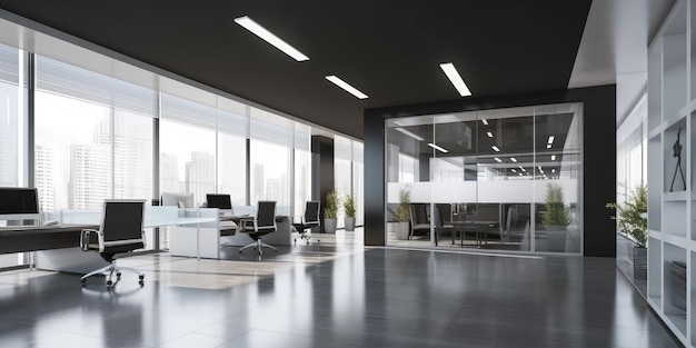 corporate office interior generative ai aig18