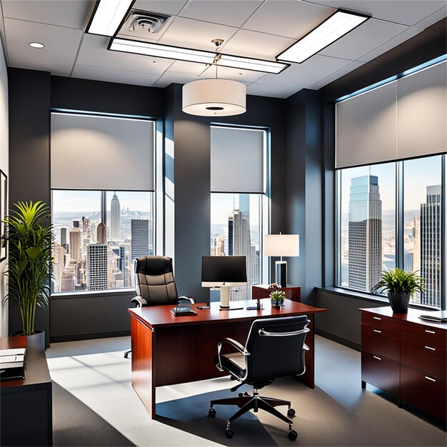 Corporate Office Room Decoration Interior Concept Design