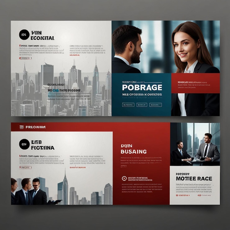 Foto corporate social media post sjabloon business social media banner ontwerp