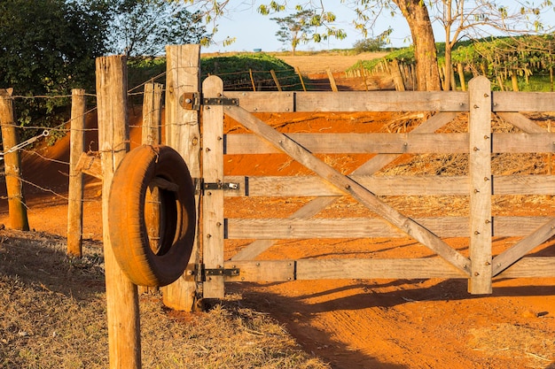 Corral portineria della fattoria brasiliana