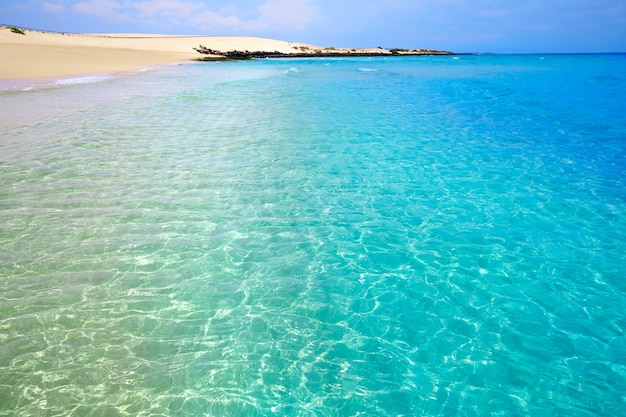 Corralejo Beach Fuerteventura at Canary Islands