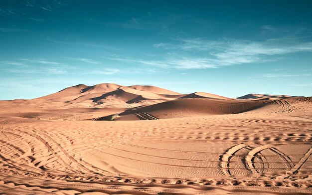 Photo corralejo dunes fuerteventura island desert