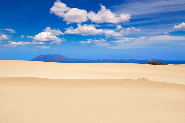 Photo corralejo dunes fuerteventura island desert