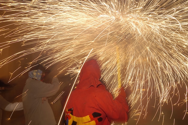 Correfoc in catalonië