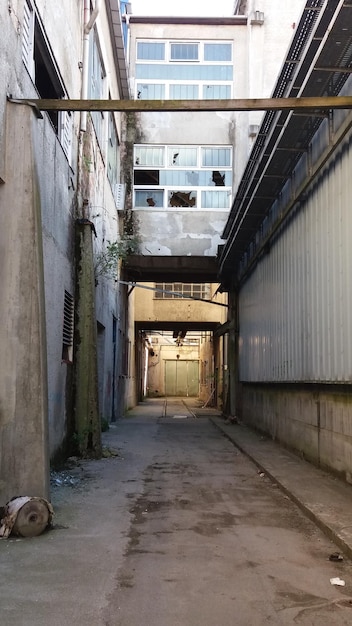 Corridor of building