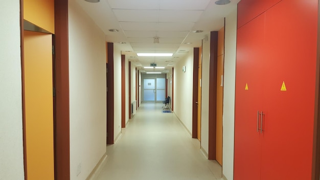 Corridor of building