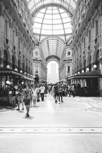 Corridor of building