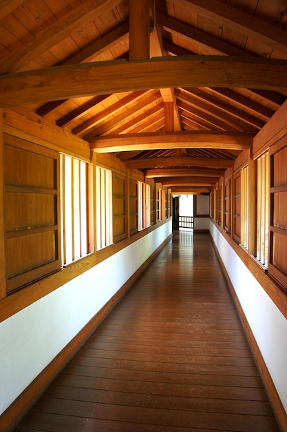 corridor in building
