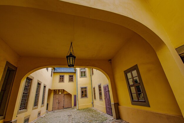 Corridor of building