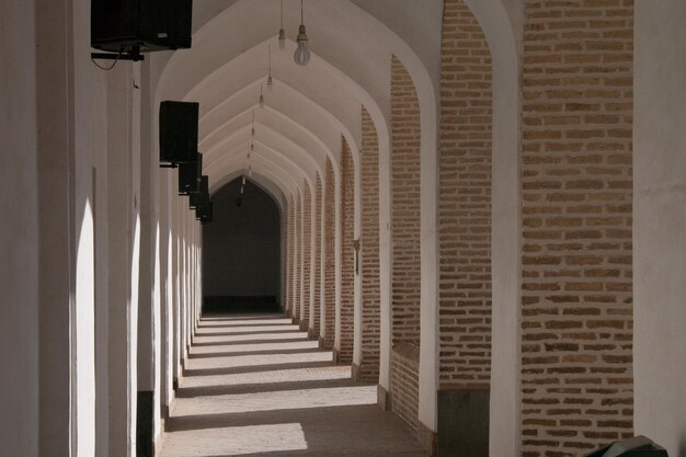 Foto corridoio dell'edificio storico