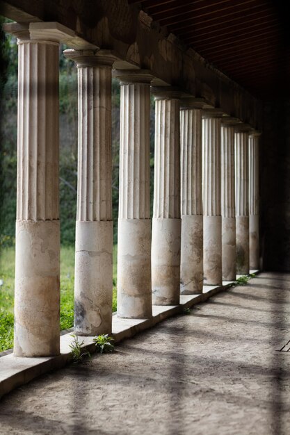 Foto corridoio dell'edificio storico