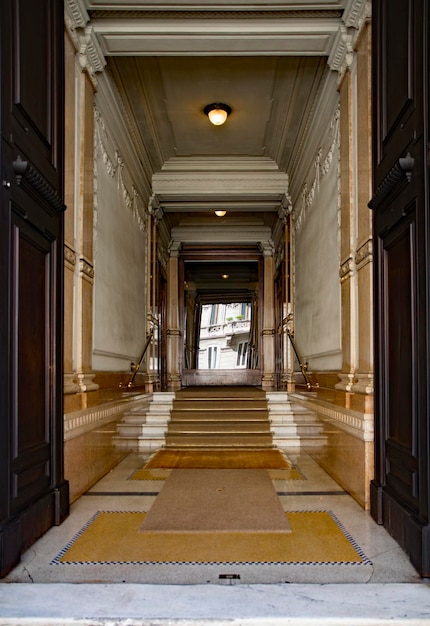 Photo corridor of historic building