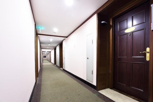 Corridor in hotel