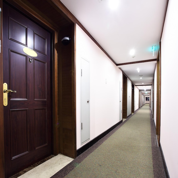 Corridor in hotel