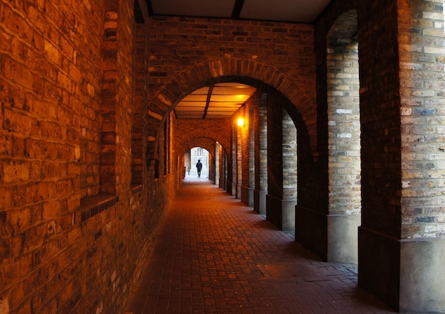 Corridor in de tunnel