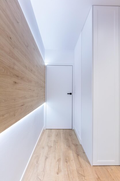 Corridor in modern design apartment