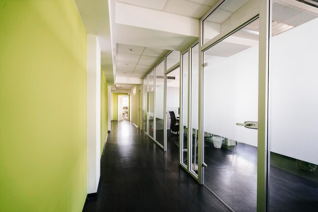 Corridor in an office building