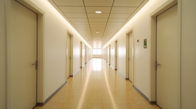 Corridor in office