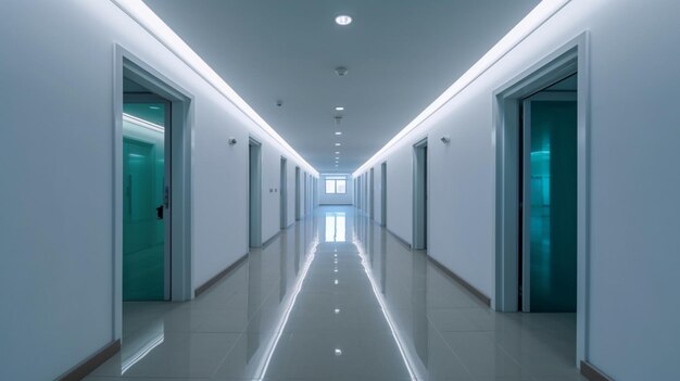 Corridor in office