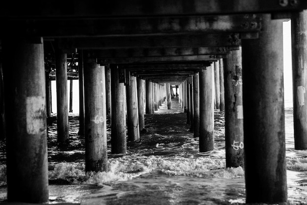 Corridor of pier