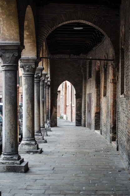 Foto corridor van het historische gebouw