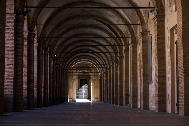 Corridor van het historische gebouw
