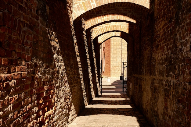 Corridor van het historische gebouw