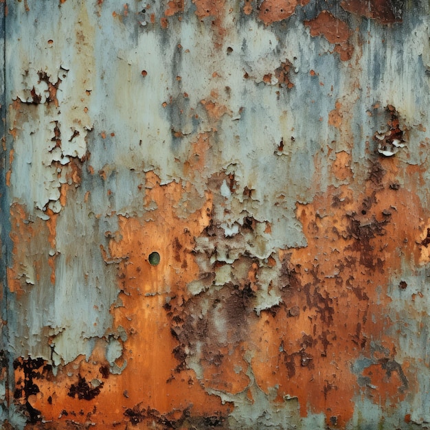 Corroded Rusty Metal Sheet