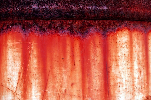 Corrosion grunge surface with paint