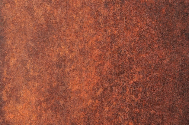 Photo corrosion on iron plate background rusty metal texture