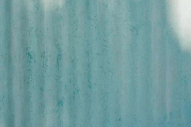 Corrugated background blue or mint, turquoise.