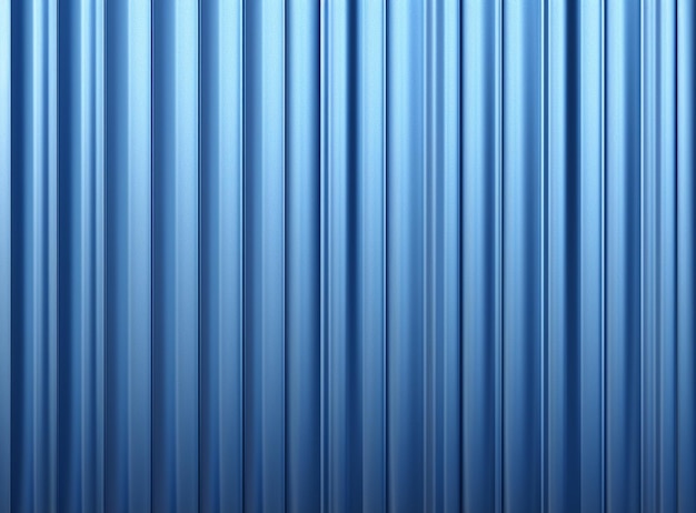 Corrugated blue metal