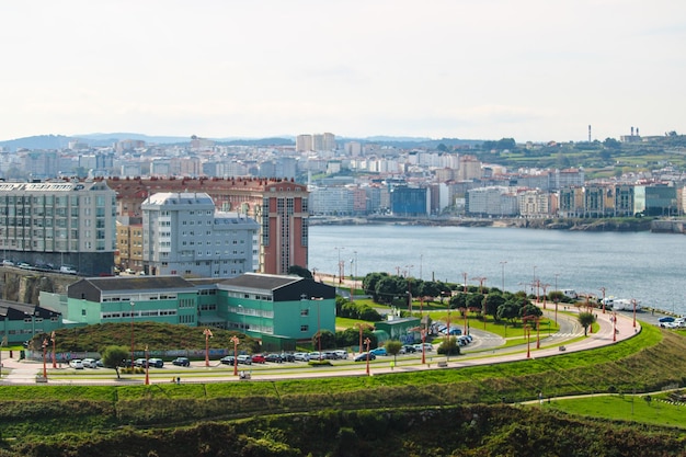 A Coruna city