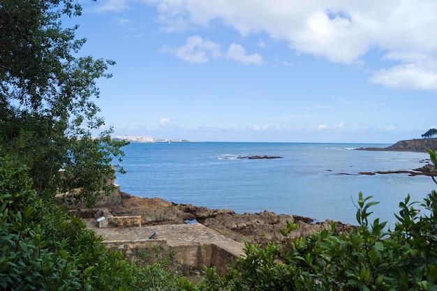 A Coruna estuary from the Castle of Santa Cruz