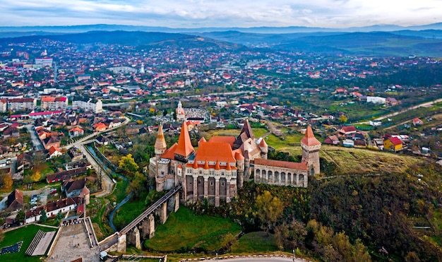 Corvin castle vajdahunyadi var in hunedoara transylvania romania