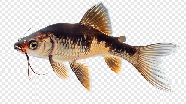 Photo cory catfish isolated on transparent background