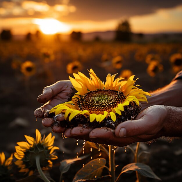 cosecha girasol