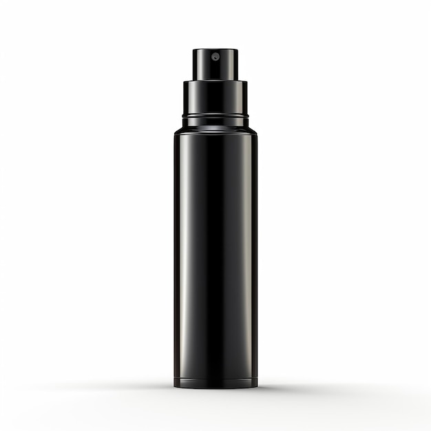 cosmetic black bottle