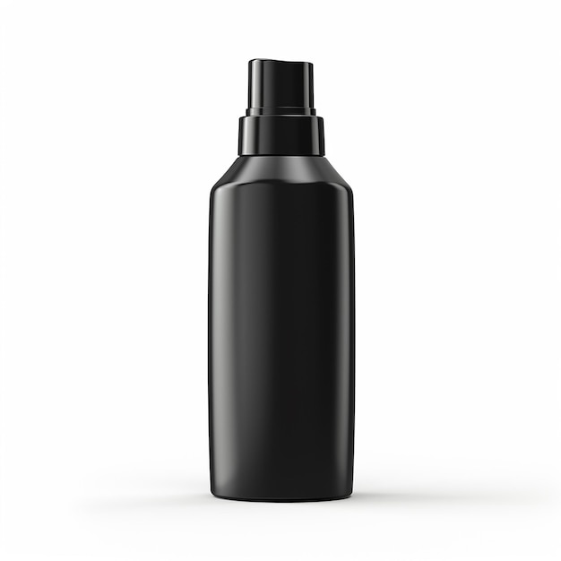 cosmetic black bottle