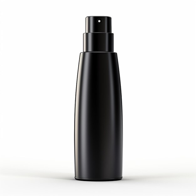 cosmetic black bottle