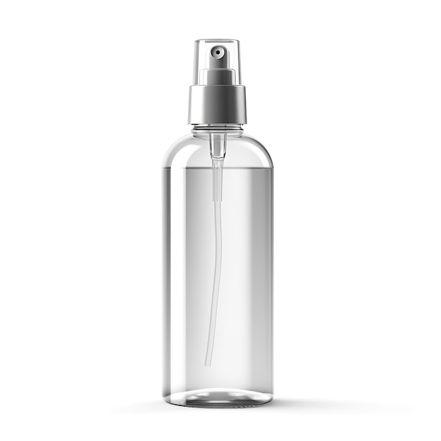 Photo cosmetic bottle