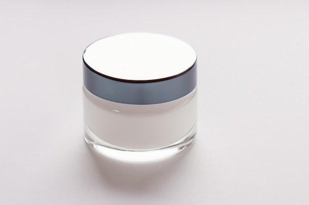 cosmetic branding concept cream bottle beautiful cosmetic packaging product and blank space